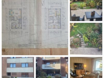 M&ouml;blierte, renovierte 4-Zimmer-Wohnung mit Garten & Stellplatz in J&uuml;lich