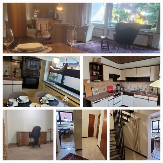 M&ouml;blierte, renovierte 4-Zimmer-Wohnung mit Garten & Stellplatz in J&uuml;lich