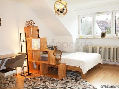 Helles Dachgeschoss-Apartment in M&uuml;nchen - Riem