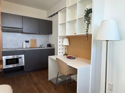 Neue, komplett m&ouml;blierte Wohnungen &ndash; eigene K&uuml;che, eigenes Bad, Fitnessraum und Gemeinschaftsr&auml;ume