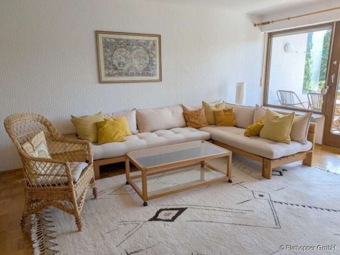 M&ouml;blierte 3-Zimmer-Wohnung mit Balkon in Andechs am Ammersee