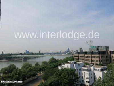 INTERLODGE Helles Apartment in K&ouml;ln-Riehl, Dom- und Rheinblick