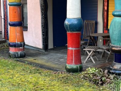 Wohnen im Hundertwasserhaus Plochingen bei Stuttgart