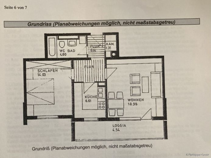 M&ouml;blierte 2-Zimmer-Wohnung mit S&uuml;dbalkon in F&uuml;rstenfeldbruck