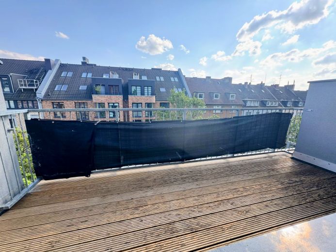 F&uuml;rstenwall: 2,5-Zimmer-Maisonette-Wohnung mit Dachterrasse