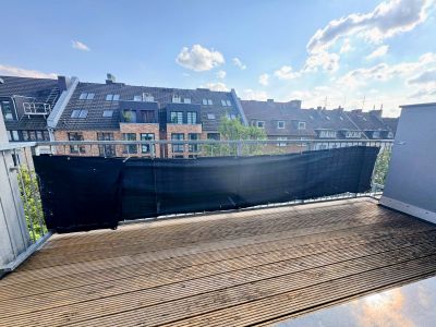 F&uuml;rstenwall: 2,5-Zimmer-Maisonette-Wohnung mit Dachterrasse