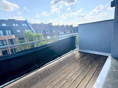 F&uuml;rstenwall: 2,5-Zimmer-Maisonette-Wohnung mit Dachterrasse