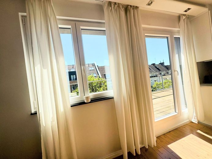 F&uuml;rstenwall: 3-Zimmer-Maisonette-Wohnung mit Dachterrasse