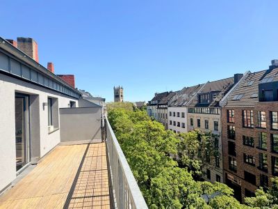 F&uuml;rstenwall: 3-Zimmer-Maisonette-Wohnung mit Dachterrasse