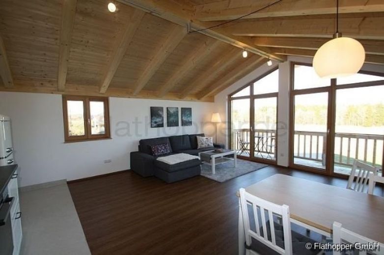 M&ouml;blierte Neubauwohnung mit 2 Zimmern und Balkon - N&auml;he Tuntenhausen