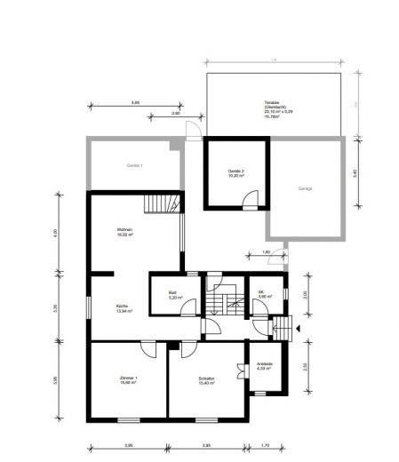LIEBLINGSORT: Gem&uuml;tliche 3,5-Zimmer-Wohnung mit Hobbyraum und eigenem Garten in R&uuml;lzheim zum Kauf