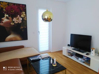 Moebelierte 2 Zimmer Wohnung mit Terasse