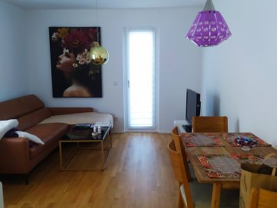 Moebelierte 2 Zimmer Wohnung mit Terasse