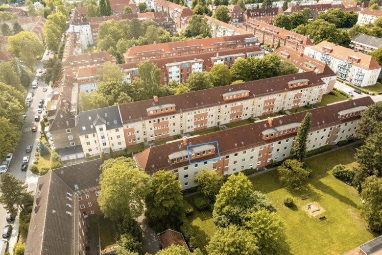 Helle, lichtdurchflutete 2,5-Zimmer-Wohnung in ruhiger Lage &ndash; L&uuml;beck St. Gertrud- Mali