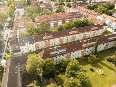 Helle, lichtdurchflutete 2,5-Zimmer-Wohnung in ruhiger Lage &ndash; L&uuml;beck St. Gertrud- Mali