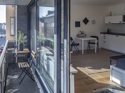 ***Moderne Designer-Wohnung mit Balkon am Medienhafen***