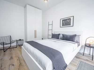 M&ouml;blierte Designer-Wohnung am Volksgarten
