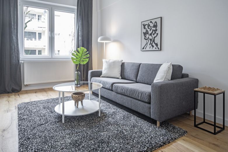M&ouml;blierte Designer-Wohnung am Volksgarten