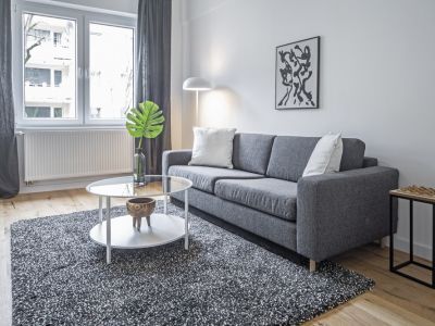 M&ouml;blierte Designer-Wohnung am Volksgarten