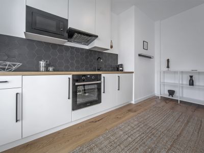 M&ouml;blierte Designer-Wohnung am Volksgarten