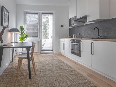 M&ouml;blierte Designer-Wohnung am Volksgarten