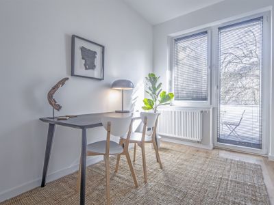 M&ouml;blierte Designer-Wohnung am Volksgarten