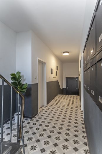 M&ouml;blierte Designer-Wohnung am Volksgarten