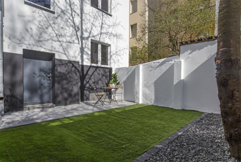 M&ouml;blierte Designer-Wohnung am Volksgarten