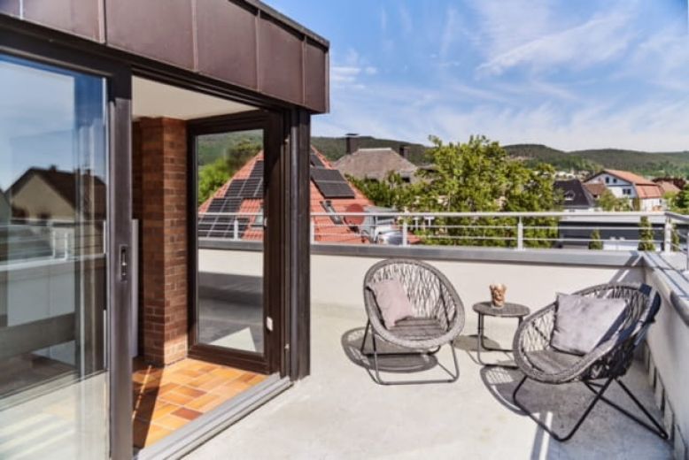 Terrassenwohnung - tolle Lage - im Herzen der Weinstra&szlig;e