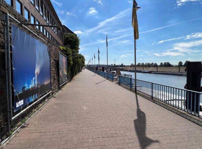 Sch&ouml;nes Apartment mit Rheinblick