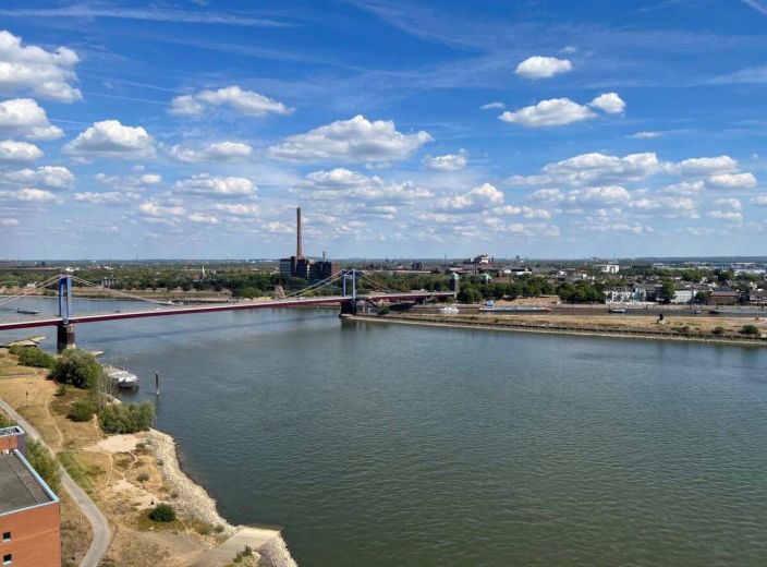 Sch&ouml;nes Apartment mit Rheinblick
