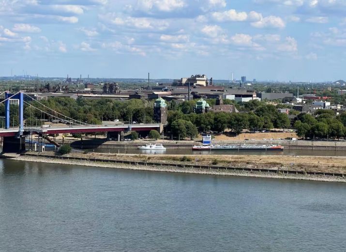 Sch&ouml;nes Apartment mit Rheinblick