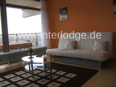 INTERLODGE: Wohnen im Himmel von K&ouml;ln. M&ouml;blierte Wohnung mit Balkon und Garage in K&ouml;ln-S&uuml;lz