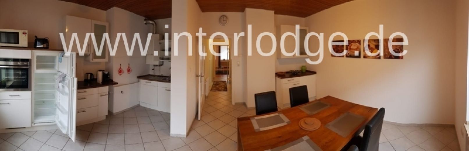 INTERLODGE D&uuml;sseldorf: Modern und komplett ausgestattete 2-Zi-Wohnung