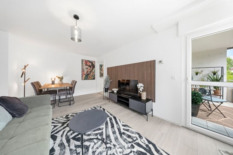STADTJUWEL: Schicke vollm&ouml;bilierte 2-Zimmerwohnung in der Karlsruhe S&uuml;dstadt mit Balkon