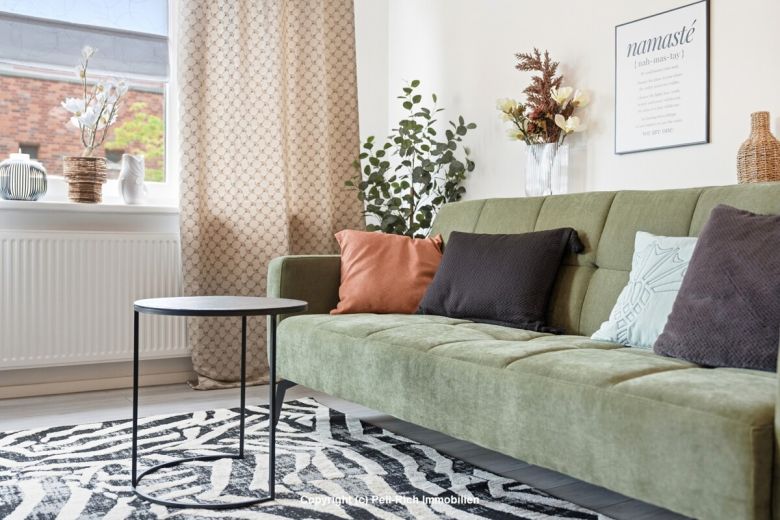 STADTJUWEL: Schicke vollm&ouml;bilierte 2-Zimmerwohnung in der Karlsruhe S&uuml;dstadt mit Balkon