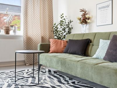 STADTJUWEL: Schicke vollm&ouml;bilierte 2-Zimmerwohnung in der Karlsruhe S&uuml;dstadt mit Balkon