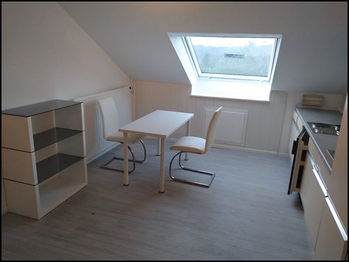Charmante, kleine Wohnung mit Einbauk&uuml;che in idyllischem Ferienpark. Als Ferienwohnung oder Studentenwohnung geeignet.