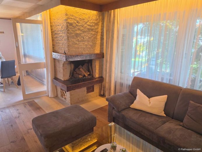 M&ouml;blierte 3-Zimmer-Wohnung mit Terrasse in Bruckm&uuml;hl