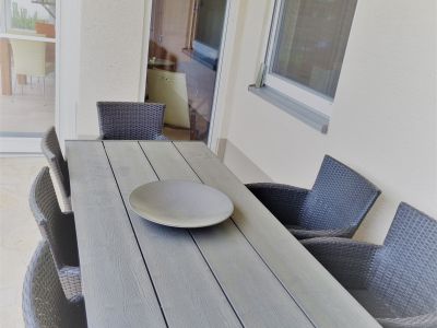 m&ouml;blierte Wohnung zu vermieten, 10 Min. Fu&szlig;weg zur Bahn, einkaufen im Ort.....