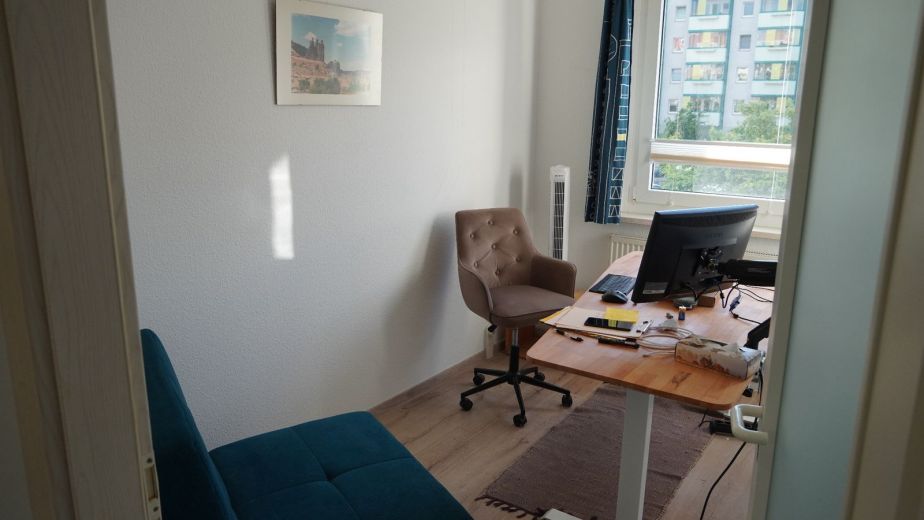 M&ouml;blierte kleine 3-Zimmer-Wohnung auf Zeit in Greifswald &ndash; ideal f&uuml;r Uni, Klinik und berufliche Aufenthalte