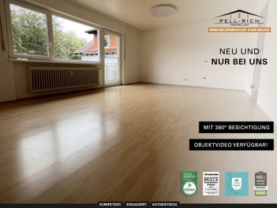 WIRKUNGSVOLL: attraktive Dreizimmerwohnung mit Balkon im Stadtteil Knielingen zur Miete!