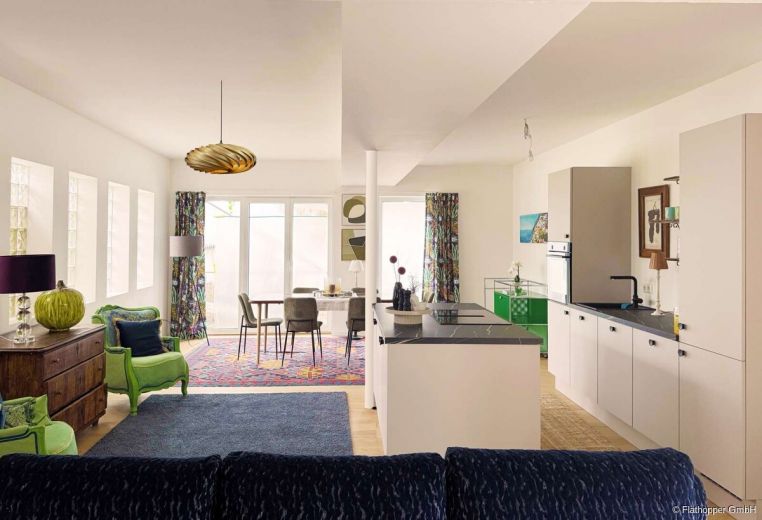 M&ouml;blierte 2-Zimmer-Wohnung mit Terrasse in Rosenheim