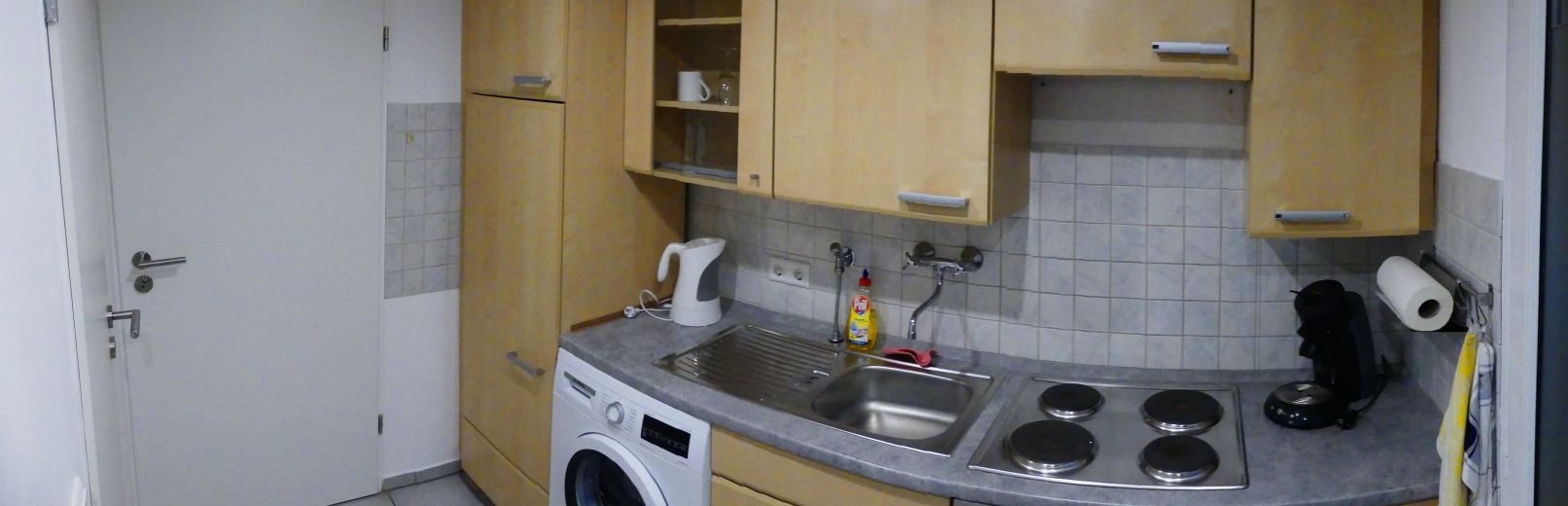 M&ouml;blierte Souterrain Wohnung 44m2 f&uuml;r Wochenendheimfahrer / Berufspendler