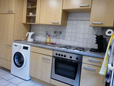 M&ouml;blierte Souterrain Wohnung 44m2 f&uuml;r Wochenendheimfahrer / Berufspendler