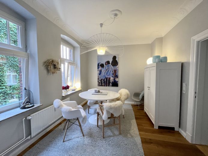 3 Zimmer Wohnung Burghof mit Balkon im Herzen Flensburgs