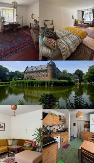Wundersch&ouml;ne, gro&szlig;e Wohnung auf einem Burggel&auml;nde