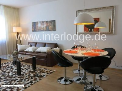 INTERLODGE K&ouml;ln: Schick m&ouml;blierte und komplett ausgestattete Wohnung mit Balkon