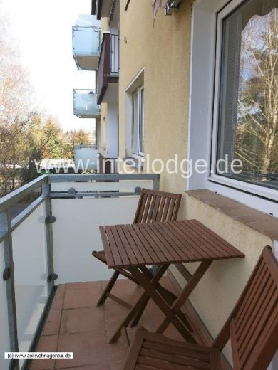 INTERLODGE K&ouml;ln: Schick m&ouml;blierte und komplett ausgestattete Wohnung mit Balkon