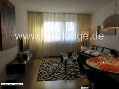 INTERLODGE K&ouml;ln: Schick m&ouml;blierte und komplett ausgestattete Wohnung mit Balkon